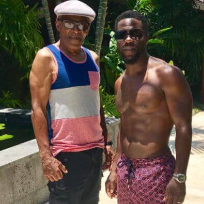 Henry Robert Witherspoon with his son Kevin Hart